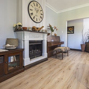 Beautiful laminate installation throughout a new home in Durban