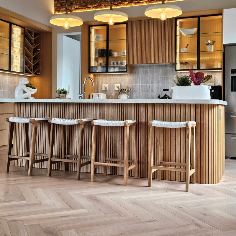 AUTHENTIC HERRINGBONE LAMINATE FLOORING